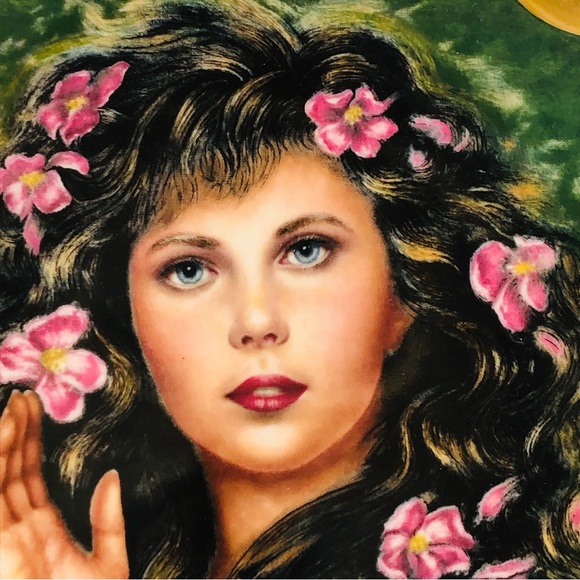 1982 Plate Symphony of Roses Collection Wild Irish Rose by Pickard Signed - Picture 6 of 6